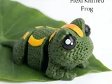 Flexi Knitted Frog-1