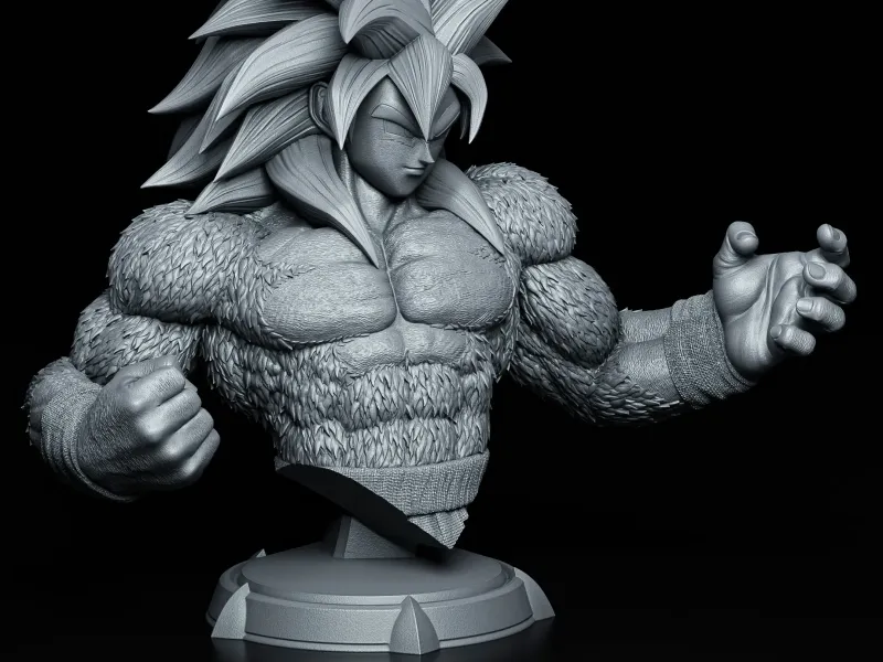 Busto Goku ss4 