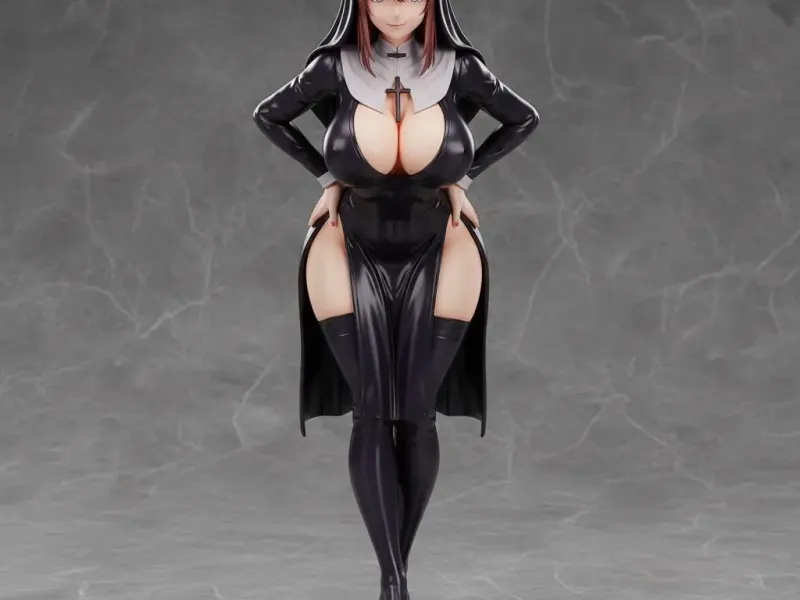 Sister Aurelia Crimsonveil Glamour Pose Anime Figure
