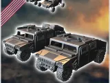 Humvee M998 High mobility multipurpose wheeled vehicle HMMWV-0