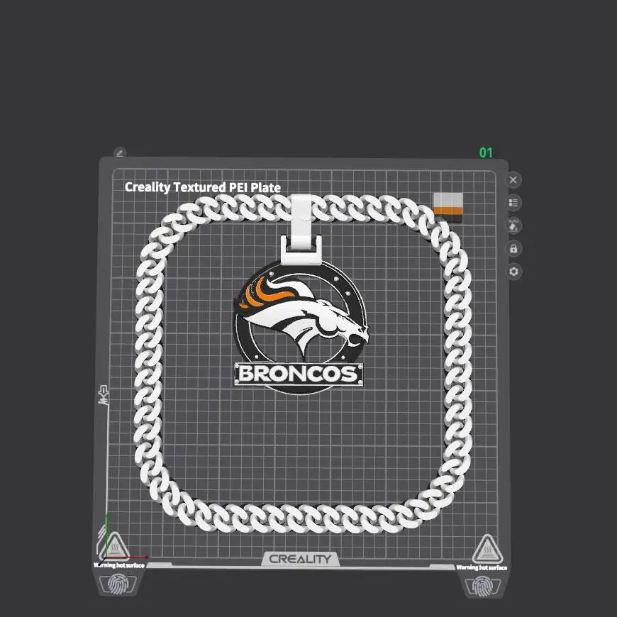 NFL DENVER BRONCOS BIG CHAIN