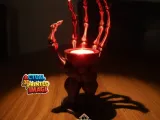 Gothic Skeleton Hand Votive Stand - Spooky LED Candle Holder-1