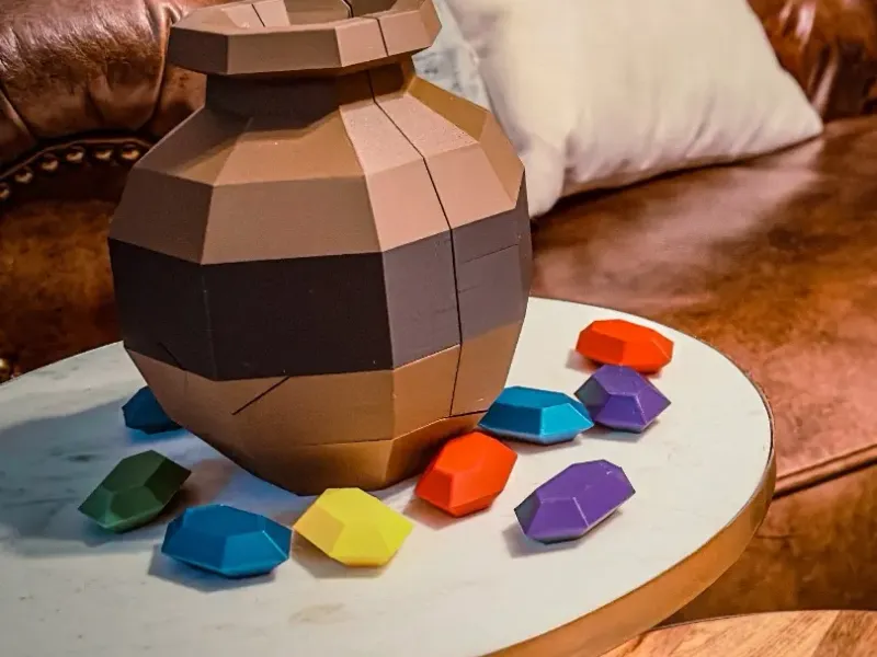 Breakable Zelda Pot With Rupee