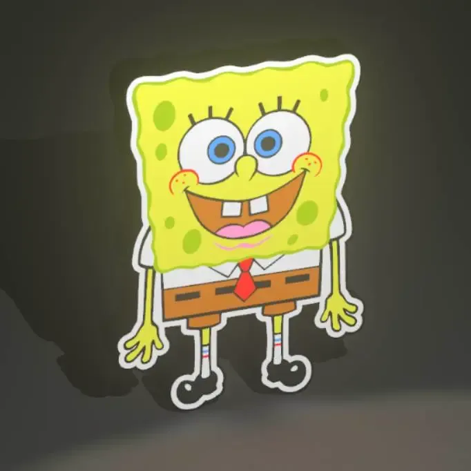 Lightbox Spongebob