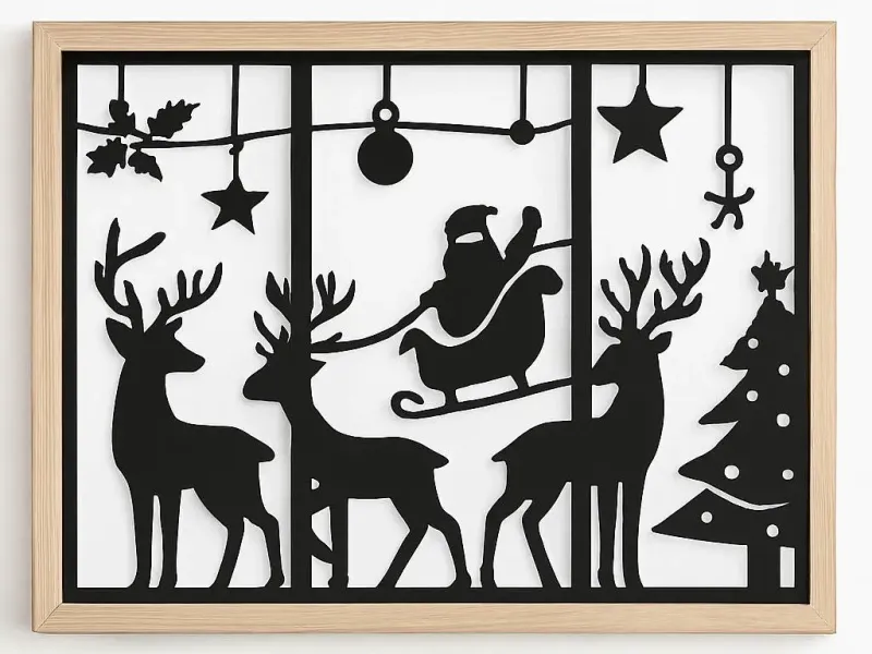 Cuadro navideño