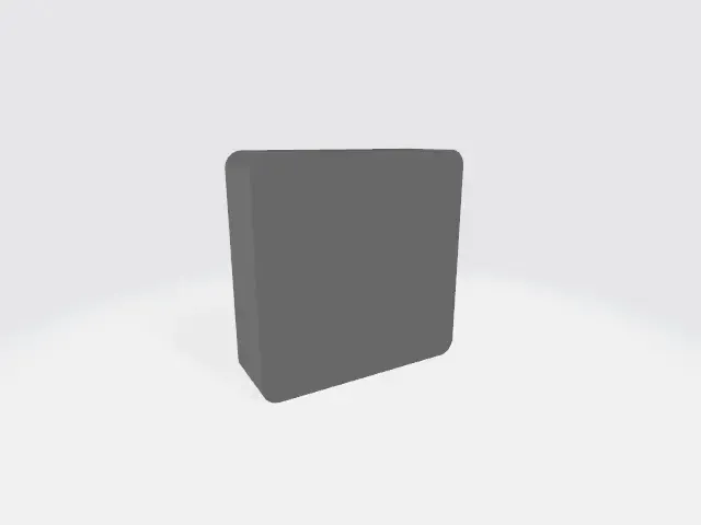 set box with compartments, thk 2,5mm, in size 30x30mm
