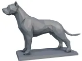 Dogo Argentino Low Poly - 3D Model-5