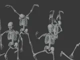 Human Skeleton Dynamic Pose Pack-4