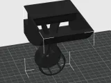 Hovercraft Propeller Mount Pusher and Skirt Bottom-2