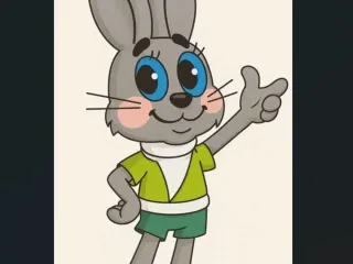 Hare( Zayats) from "Nu, pogodi!"