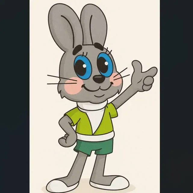 Hare( Zayats) from "Nu, pogodi!"