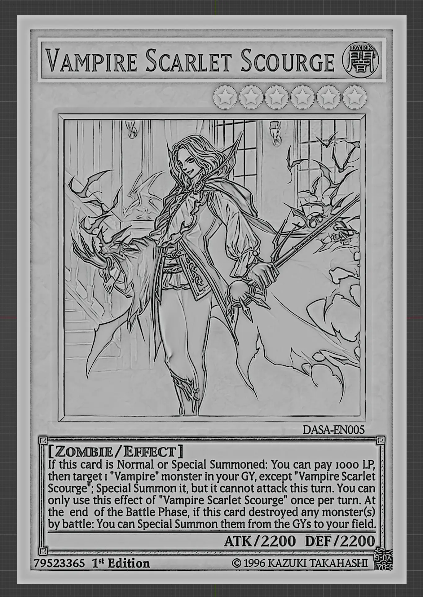 vampire scarlet scourge - yugioh