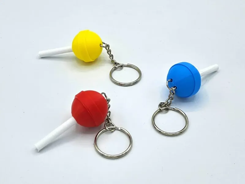 Lollipop keychain