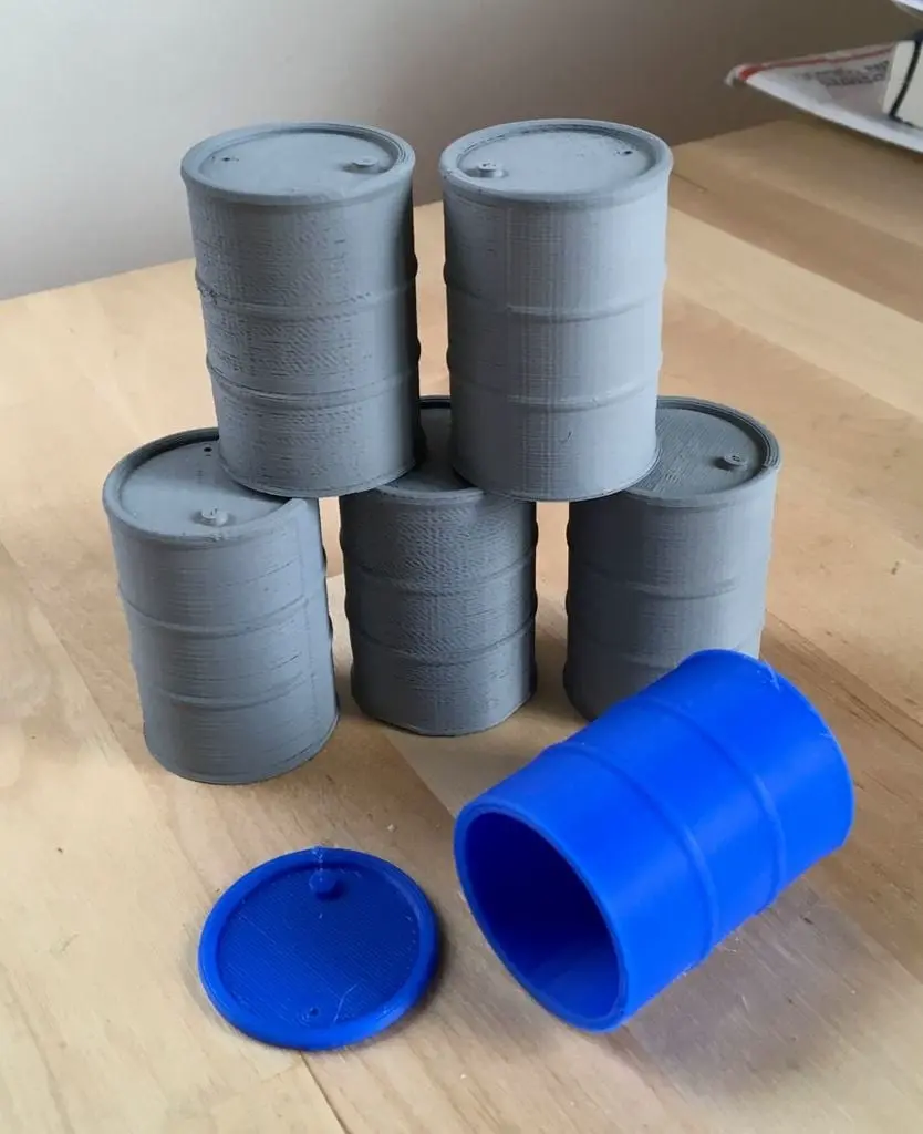 Oil Drums (3.75" scale)