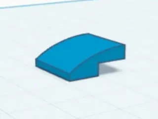 Lego Piece Compatible Slope Brick Curved 2x2