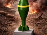 Multicolor Decorative Missile STL3MF-1