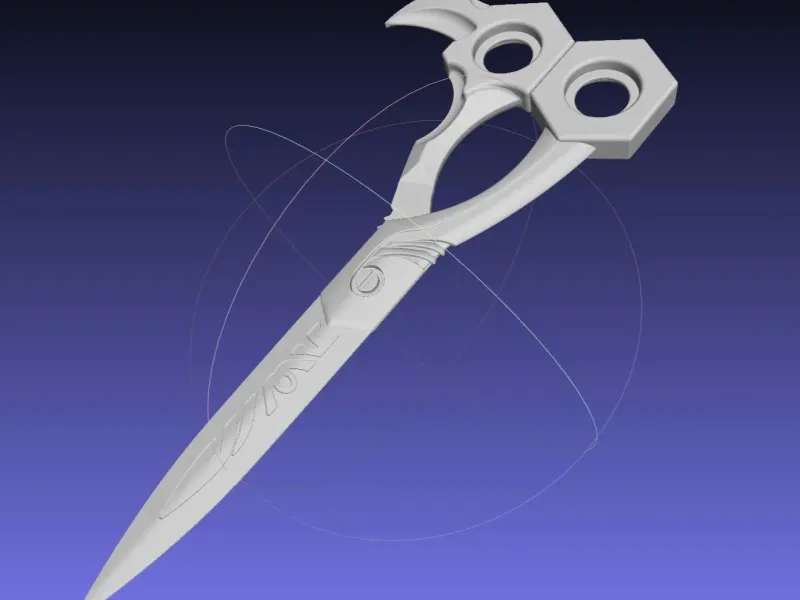Gachiakuta Riyo Ripper Scissors Movable Assembly