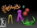 GAARA - NARUTO - 3D PRINTING MODEL-3