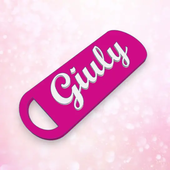 LLAVERO CON NOMBRE GIULY  Key Ring