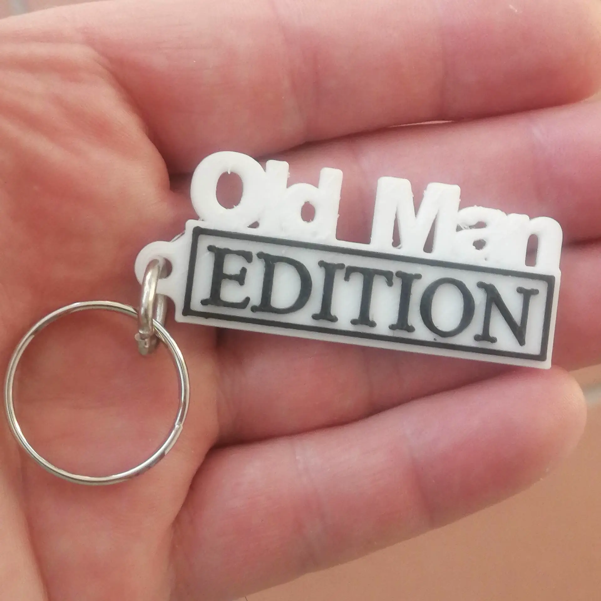'Old Man EDITION' Key ring