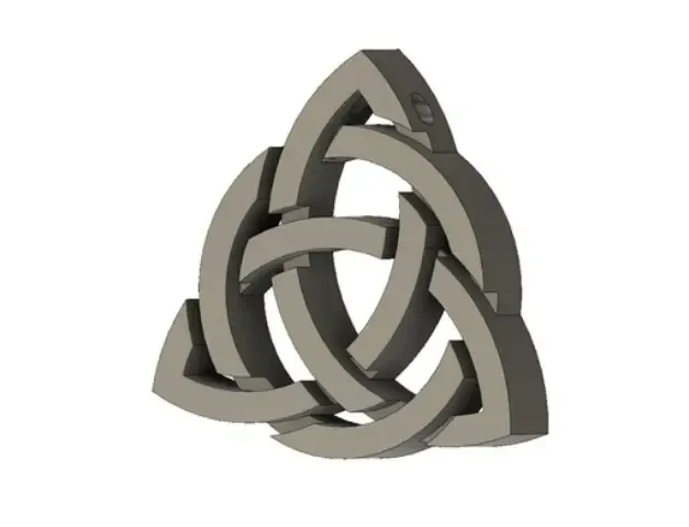 Keltische knoop hanger
