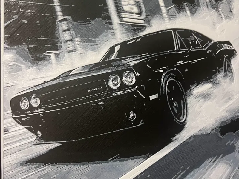 Dodge Charger Hueforge 200x200