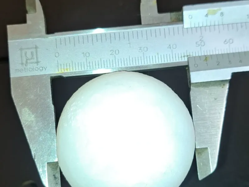 Maanhouder diameter 47,5mm Gelukkig Nieuwjaar 2024
