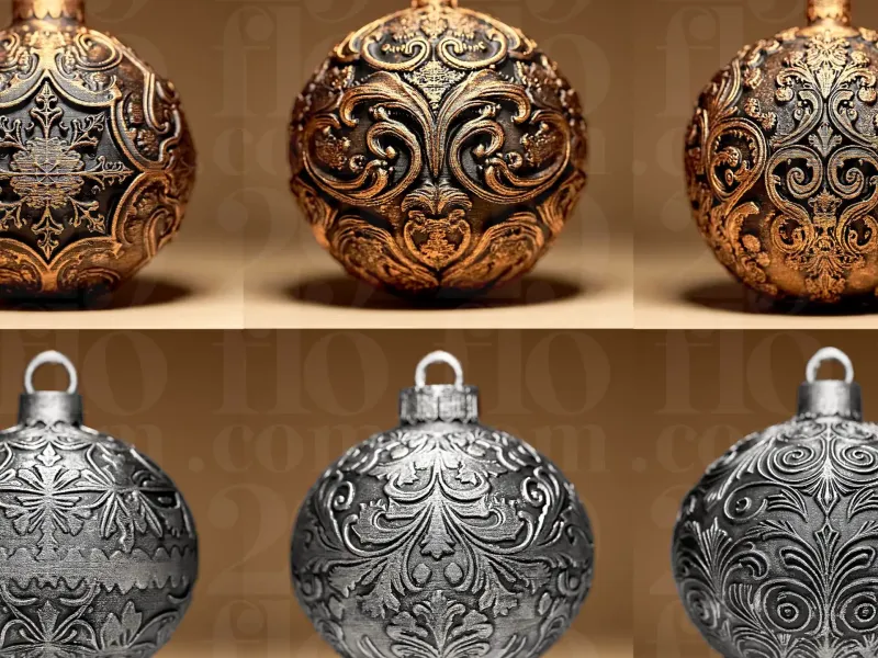Set di Palle di Natale Decorative