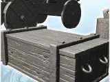 Arabalı, sandıklı ve baltalı Ortaçağ ekipman seti (1) - scener-6
