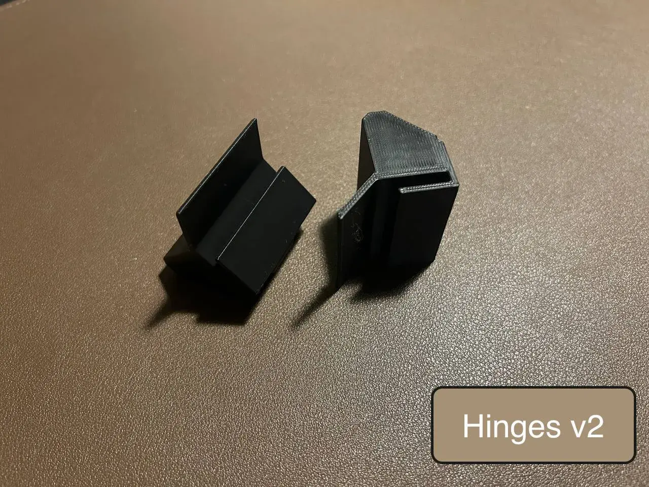 K1/K1C compact lid riser with hinges V2 (Updated)