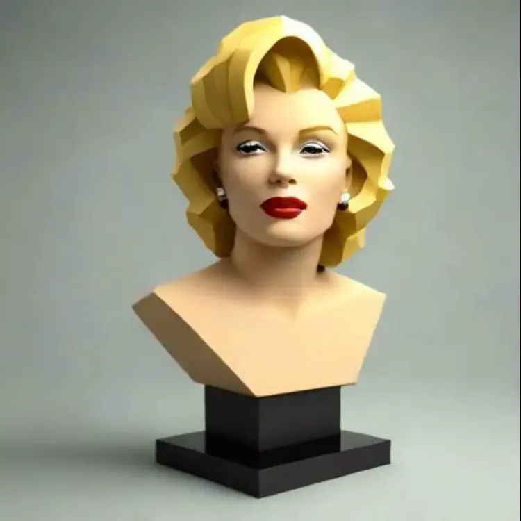 Marilyn Monroe - Lowpoly