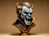 Dracula Bust-5