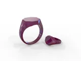 Hex signet ring-3