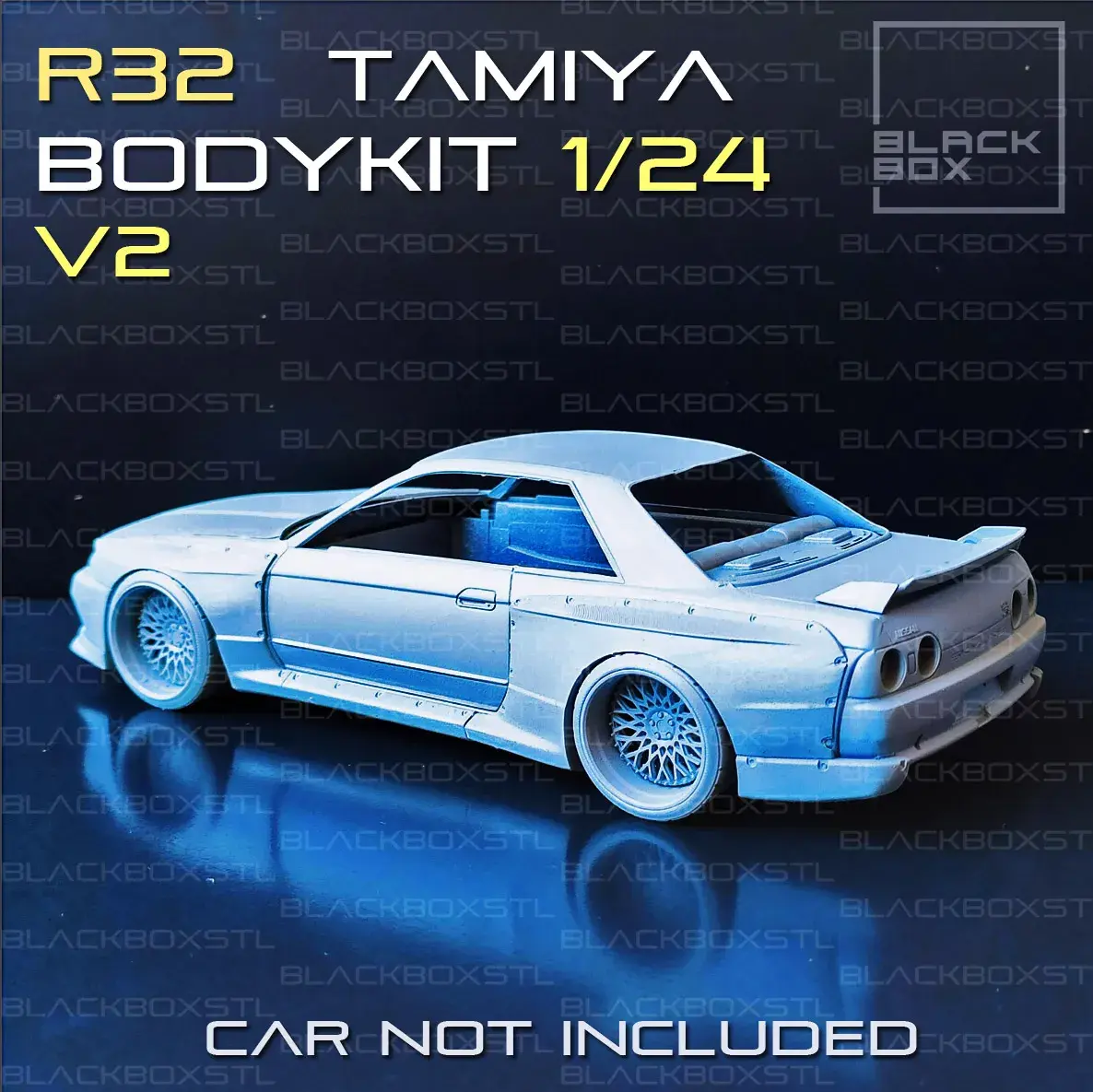 GTR R32 BODYKIT V2 For tamiya 1/24