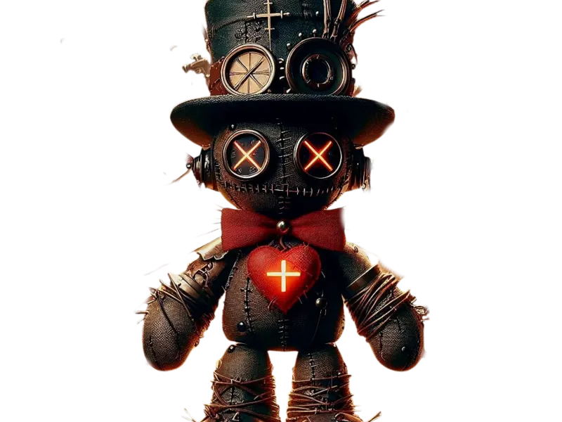steampunk vodoo dolls 