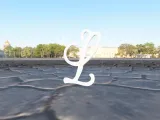 KEYCHAIN LETTER L 8cm-2