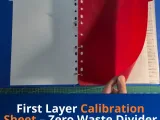 First Layer Calibration Sheet–Zero Waste Divider for Binders-1