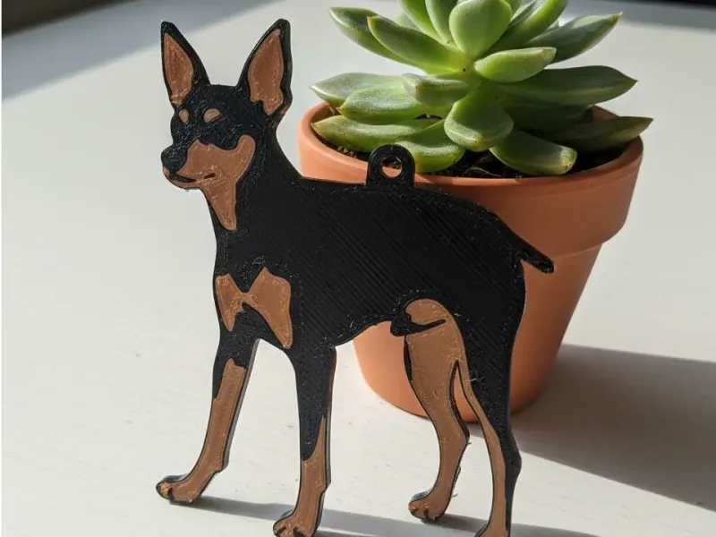 Mini Pinscher Keychain