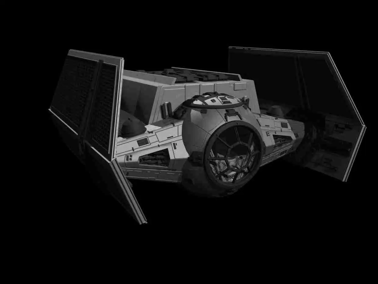 TIE/sr or TIE scout starfighter | Star Wars RP kit