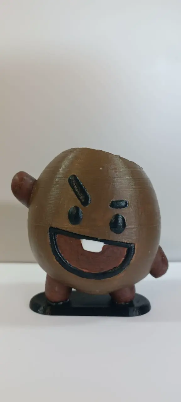 Cute Shooky Cookie - K-Pop Desktop Decor: Stylized Chibi 3D