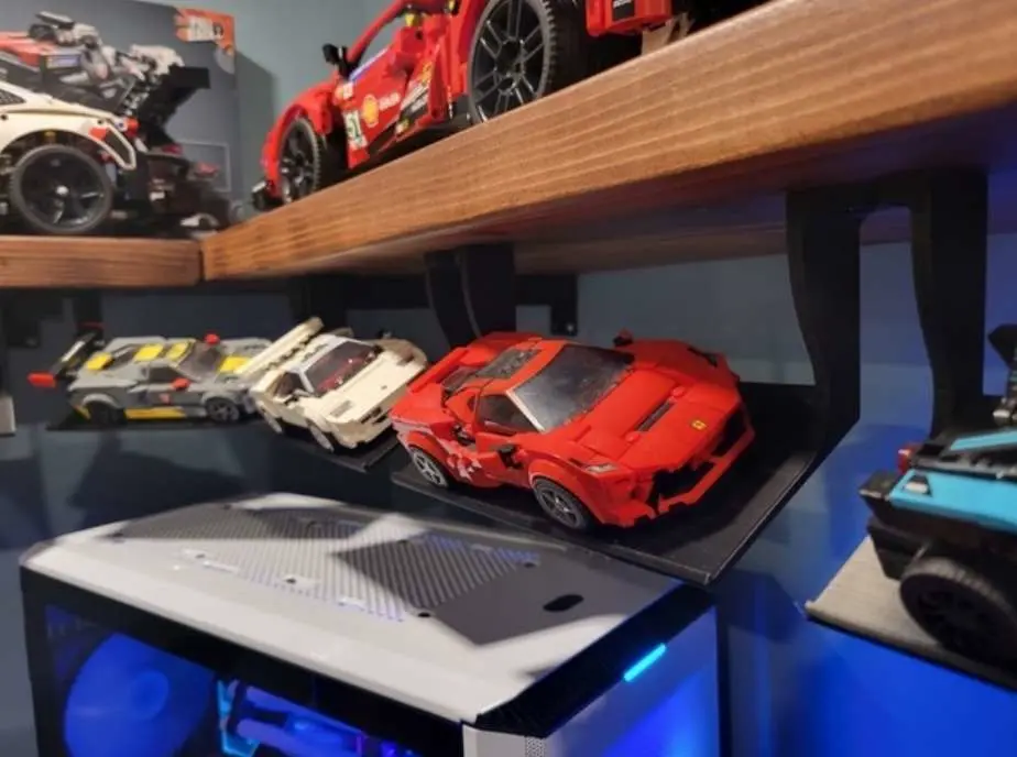 Estantería colgante Lego Speed Champions
