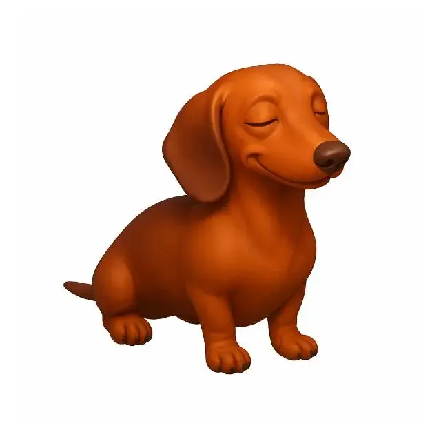 Smiling Dachshund
