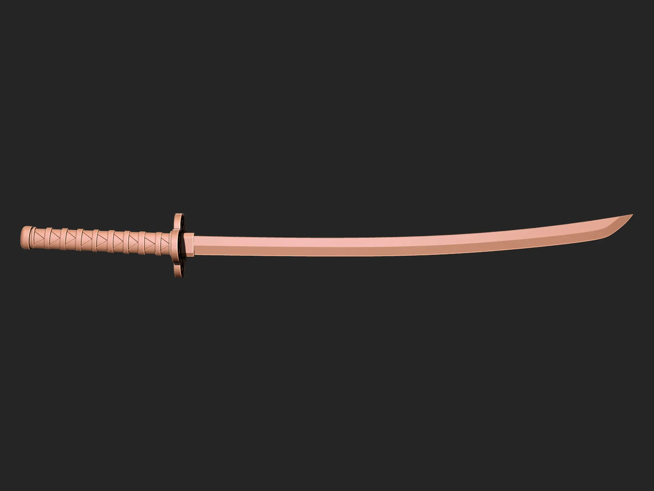 Katana Zenitsu Demon slayer - Modelo de impresión 3D