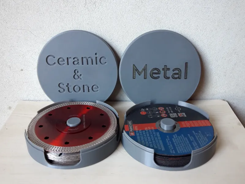 Cutting disc case