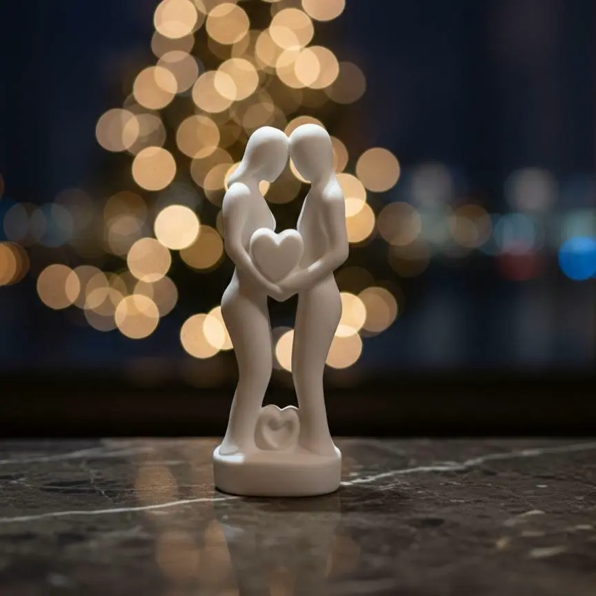 Design-Skulptur „Einssein“ – Unzertrennliche Verbundenheit