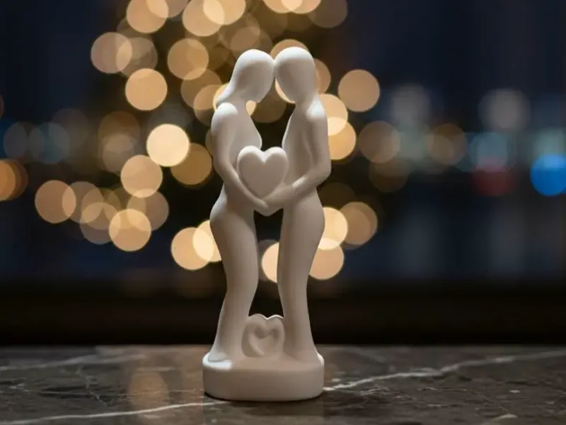 Design-Skulptur „Einssein“ – Unzertrennliche Verbundenheit