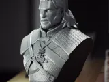 Geralt Bust from The Witcher - Busto de Geralt de Witcher-1