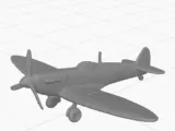 AI Generated Model of a Spitfire-2