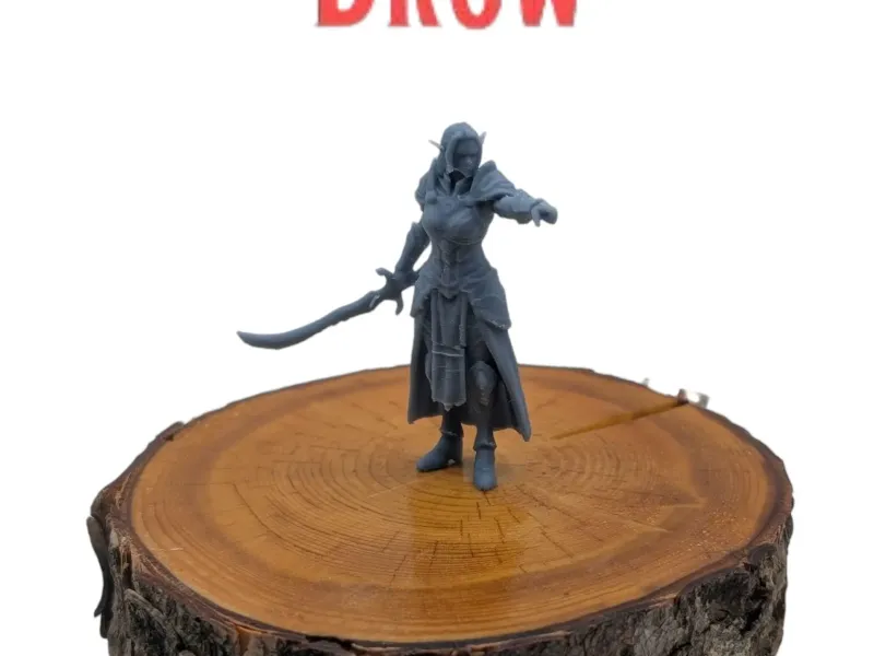 Drow - MGM Print-Ready Mini