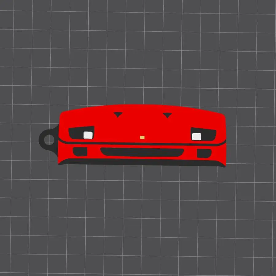Ferrari F40 Keychain